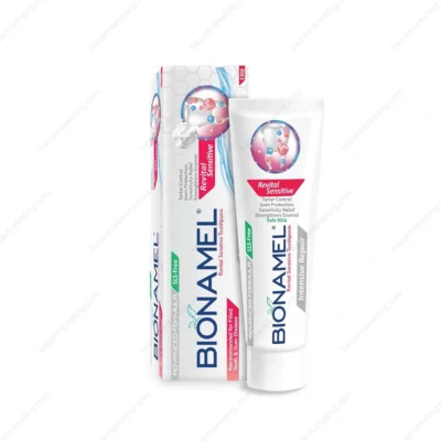 خمیر دندان ضد حساسیت بایونمل ۱۳۰ گرمی برای تسکین فوری درد دندان
