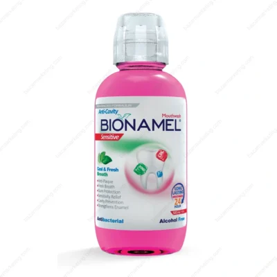 دهانشویه ضد حساسیت بایونمل ۵۰۰ میلی‌لیتری (Bionmel)